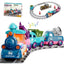 17-Piece Electric Train Track Set - Locomotive & Engineering Vehicles for Kids