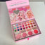 Kids Makeup Kit 3-Layer Set - Washable Pretend Play Cosmetics for Girls