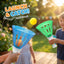 Launch & Catch Ball Game Set – 2-Player Outdoor Toss & Catch Launcher Toy for Kids