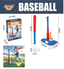 Kids Baseball Bat & Balls Set - Beginner Sports Toy for Outdoor Play