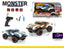 1:10 Scale Monster RC Truck - High-Speed Off-Road Remote Control Truck