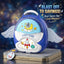 Space-Themed Piggy Bank with Wings - Kids Money Saving Backpack Style