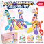 Pull & Sensory Giraffe Toy - Hand-Eye Coordination Trainer for Babies