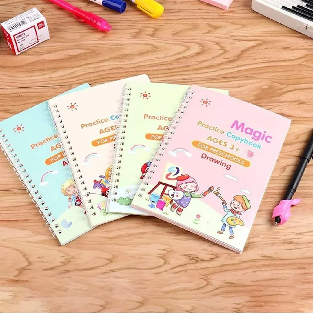 Sank Calligraphy Magic Book | Pack Of 4 Books Main image