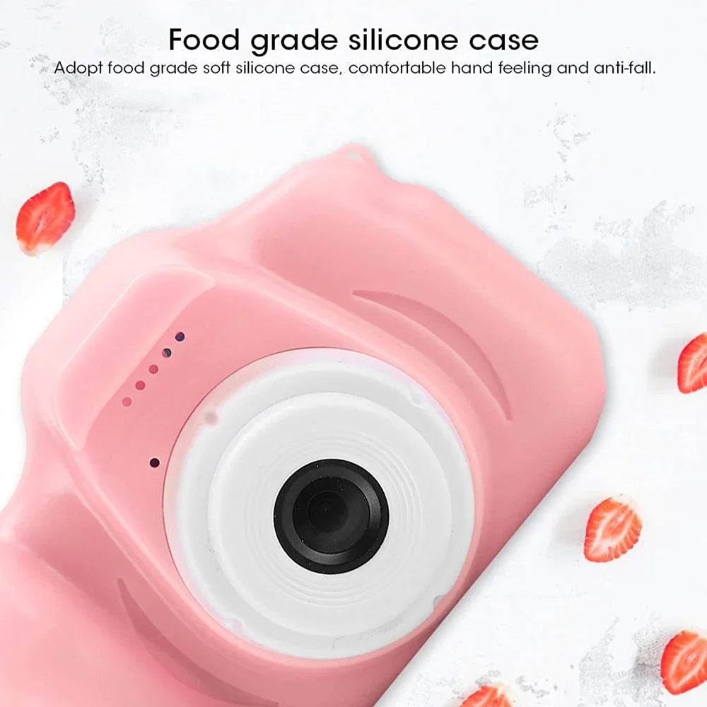 Kids Digital Camera 720p - Rechargeable Video & Photo Camera with 2-Inch Screen Secondary image