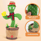 Dancing Cactus Toy - Interactive Talking & Dancing Musical Toy for Kids