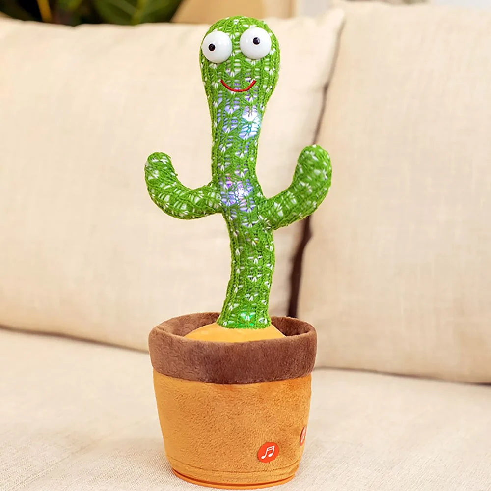 Dancing Cactus Toy - Interactive Talking & Dancing Musical Toy for Kids