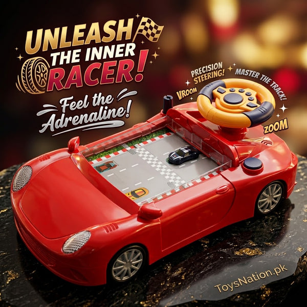 Adventure Steering Wheel Racing Game Toy for Kids