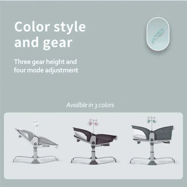 Mastela 6-in-1 Baby Bassinet & Rocker