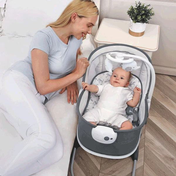 Mastela 6-in-1 Baby Bassinet & Rocker