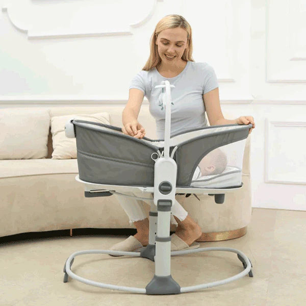 Mastela 6-in-1 Baby Bassinet & Rocker