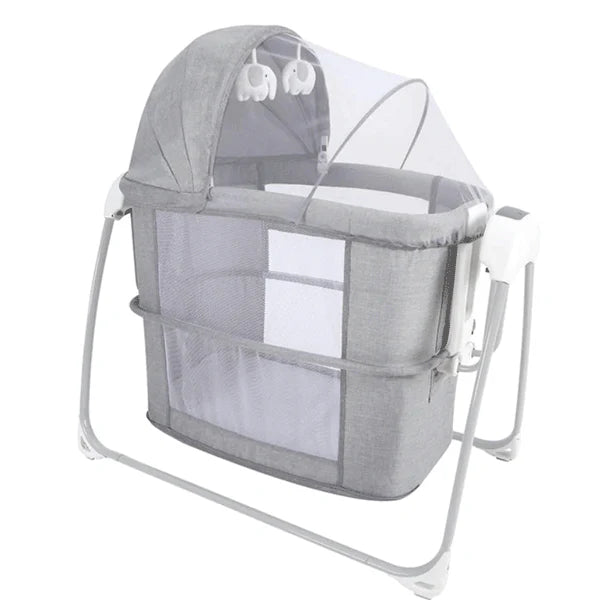 Mastela Deluxe 4-in-1 Electric Swing Bassinet & Bed