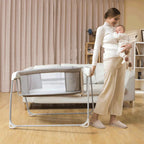 Mastela Deluxe 4-in-1 Electric Swing Bassinet & Bed
