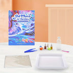Ebru Water Marble Painting Kit - Non-Toxic Art Set for Kids