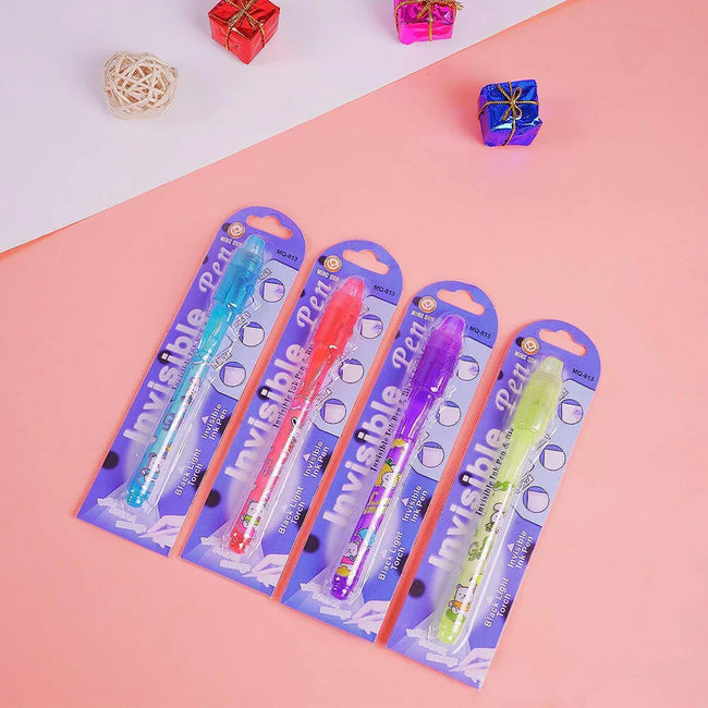 Pack of 2 - Invisible Magic Pen With Uv-light Hover Image