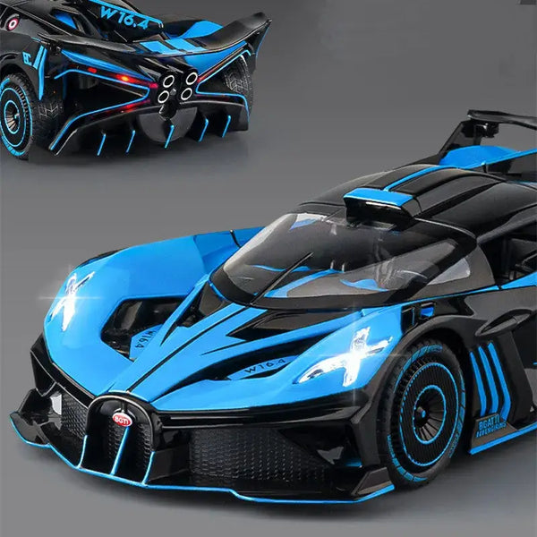1:24 Bugatti Bolide Diecast Car - Premium Alloy Model Toy