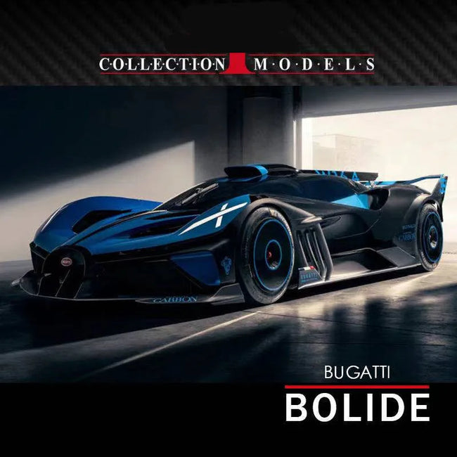 1:24 Bugatti Bolide Diecast Car - Premium Alloy Model Toy Hover Image