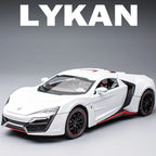 1:24 Scale Lykan Hypersport Die-Cast Model - Alloy Supercar with Opening Doors & Hood