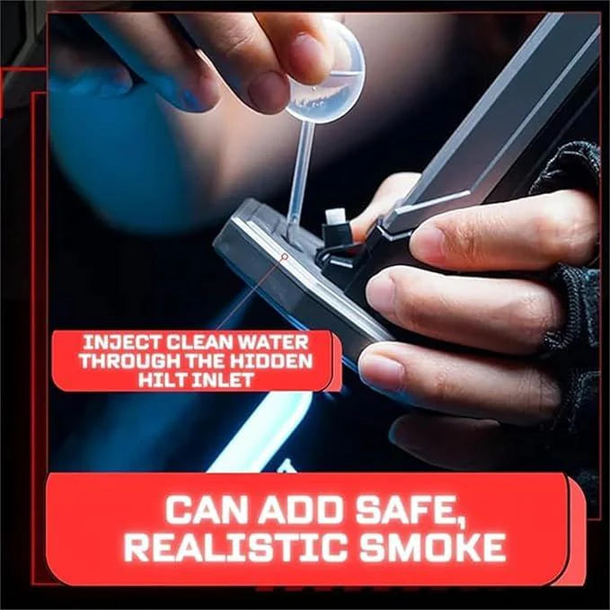 Sparkblade LED Sword - Light-Up Katana Sword with Smoke & Spark Effects