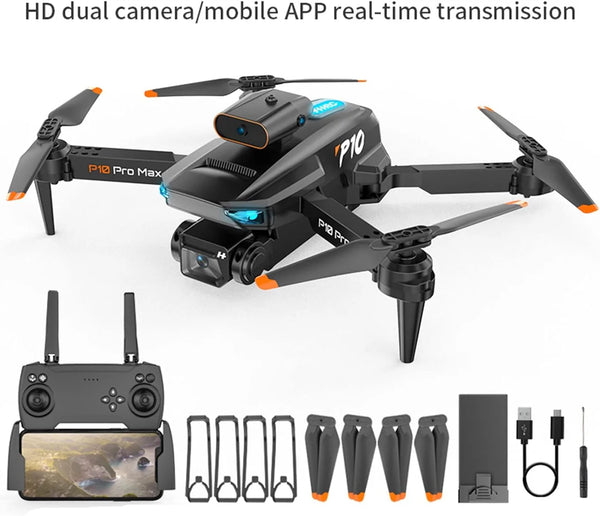 P10 Pro Professional Drone with HD Camera - Remote Control Quadcopter