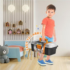 40-Piece Kids Tool Set - Portable Toolbox with Construction Tools