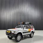 1:24 Scale Toyota Land Cruiser LC80 Diecast Model - Metal Car with Lights & Sound