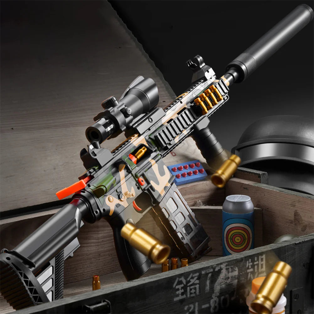 M416 Electric Blaster Gun - Soft Dart Toy Gun with EVA Foam Bullets