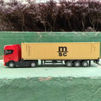 Scania Container Truck Die-Cast Model 1:50 - Heavy Duty Alloy with Opening Doors