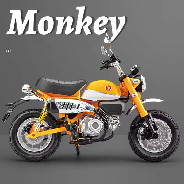 1:12 Scale Honda Monkey Die-Cast Motorcycle Model - Mini Bike Alloy Collectible