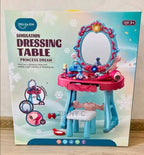 Princess Dressing Table Playset with Light & Sound - Pretend Play Accessories