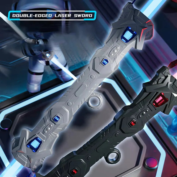 Rainbow Telescopic Extendable Laser Sword