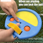 Kids Hand Catch & Throw Ball Game - 2-Player Set with Rackets