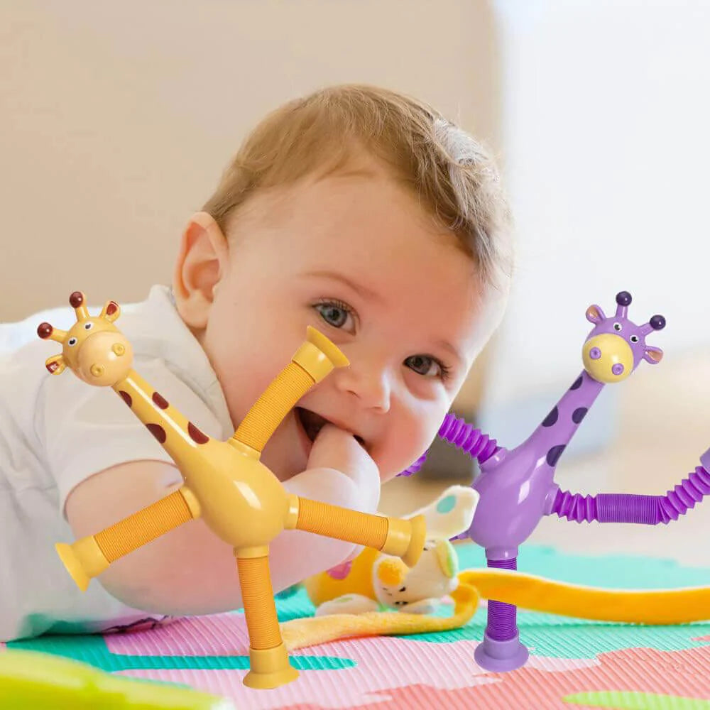 Cute Giraffe Stretch Tube Stress Relief Sensory Toy Main image