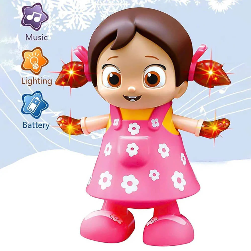 Musical Dancing Doll - Interactive Toy with Flashing Lights & Sound Main image
