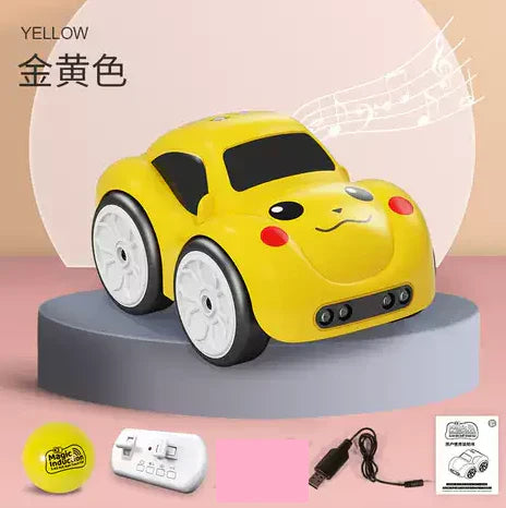 Smart Mini RC Car - 2.4GHz Remote Control with Induction Sensor & Follow Mode