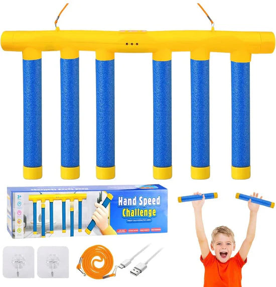 Hand Speed Reflex Challenge Game - Rechargeable Reaction Training Toy Main image