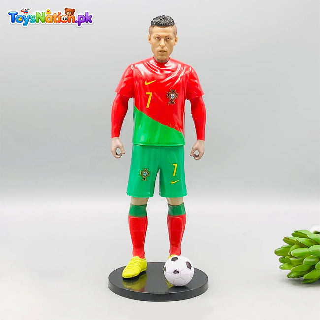 Premium 10-Inch Football Player Action Figure - Collectible Sports Toy Hover Image