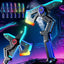 2in1 Transforming Axe & Energy Sword With Light & Smoke