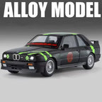 1:24 Scale BMW E30 M3 Die-Cast Model - Classic Alloy with Light & Sound