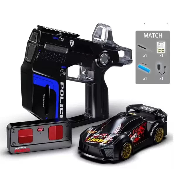 2.4GHz RC Racing Car - Remote Control Car with Infrared Shooting Gun
