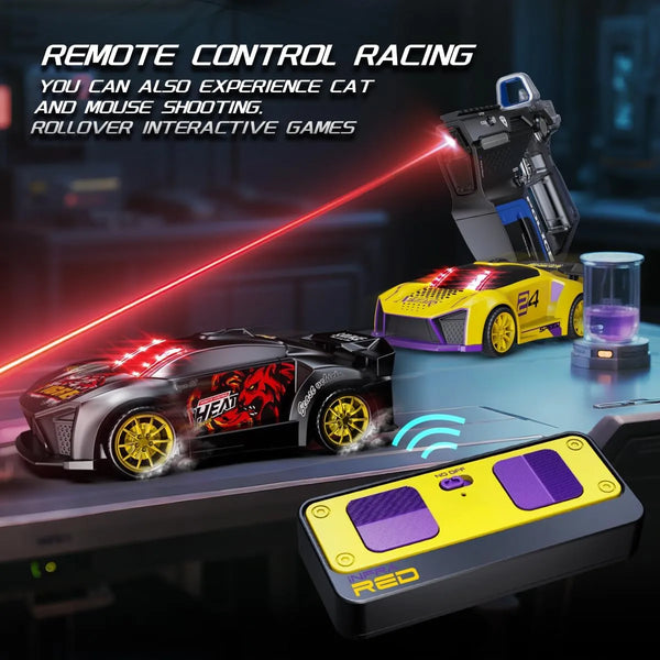 2.4GHz RC Racing Car - Remote Control Car with Infrared Shooting Gun