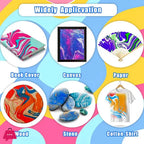 Ebru Water Marble Painting Kit - Non-Toxic Art Set for Kids