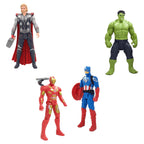 Action Figure Set 4-Pack - Superhero Team Collection for Kids