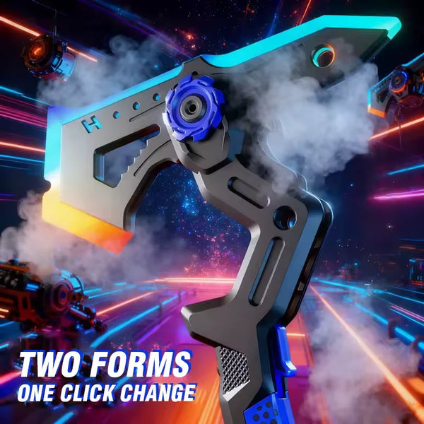 2in1 Transforming Axe & Energy Sword With Light & Smoke