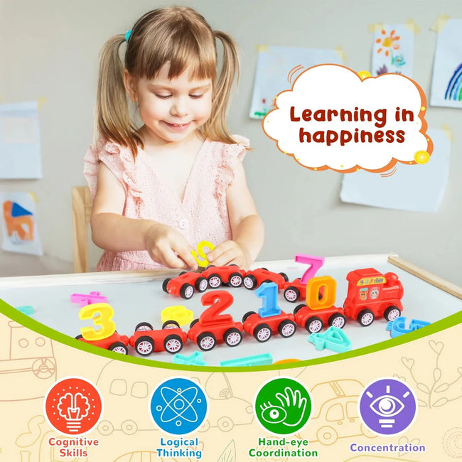 Magnetic Number Train Set – Educational Counting Toy for Toddlers Main Image
