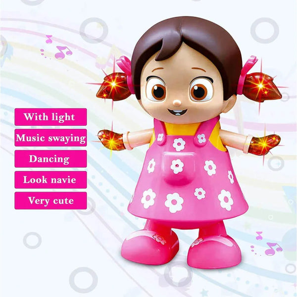 Musical Dancing Doll - Interactive Toy with Flashing Lights & Sound