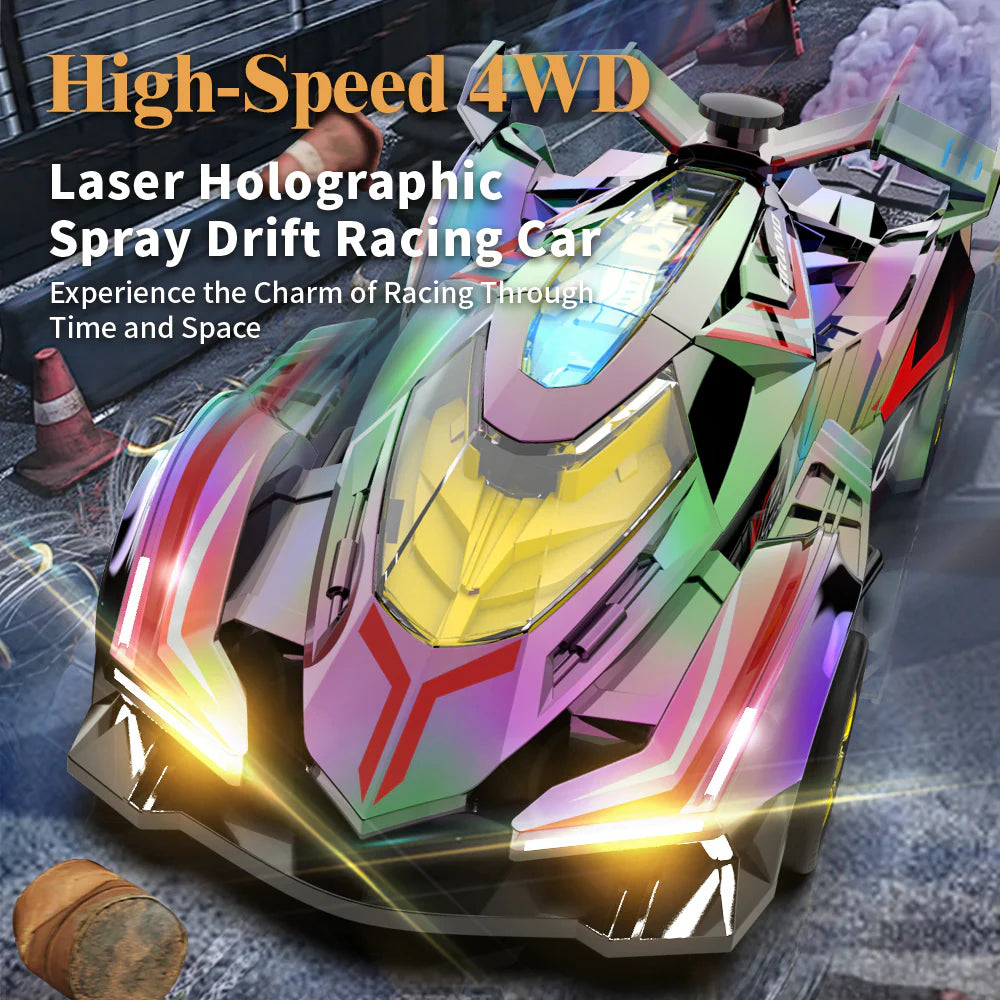 RC Drift Racing Car - Remote Control Championship Car with Smoke Effect & LED Lights Secondary image