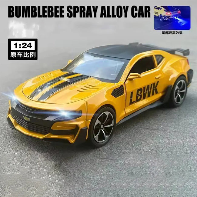 1:24 Scale Chevrolet Camaro Die-Cast Model - Alloy Muscle Car with Opening Doors Hover Image