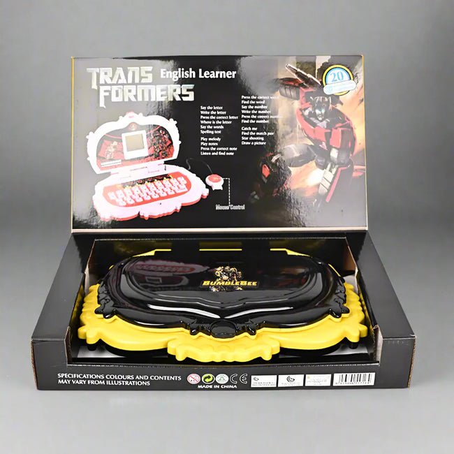 Transformers Educational Learning Laptop - Mini Computer with 20 Activities for Kids Main Image