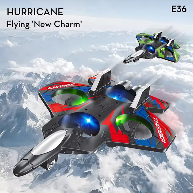 2.4ghz Rc Thunder Fighter Jet Model Hover Image